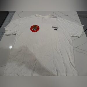 Looney Tunes White T-Shirt with Red Graphic